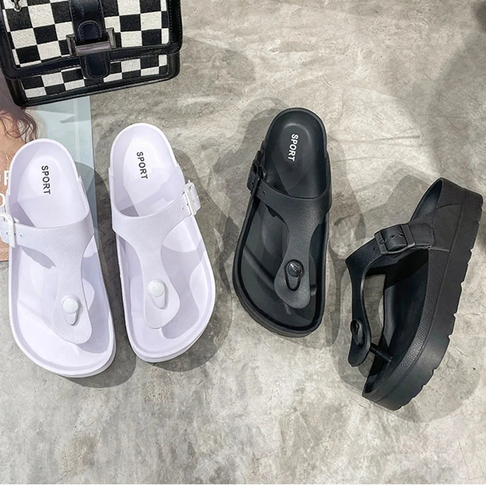 Chausson Sandale Femme Été Luxe | Plateforme EVA Élégante