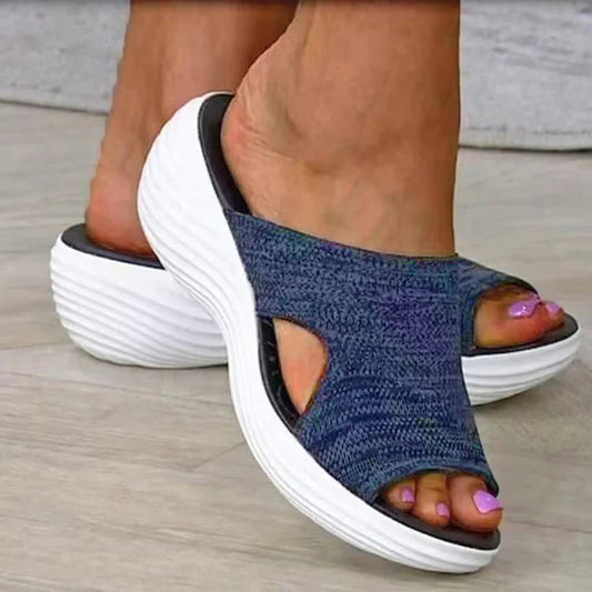 Chaussons d'Été Femme Élégance