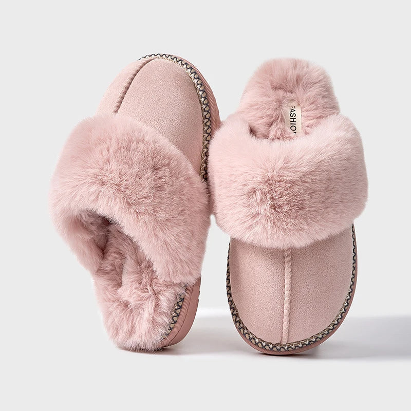 Chausson Fourrure Éclatant | Mode Trendy