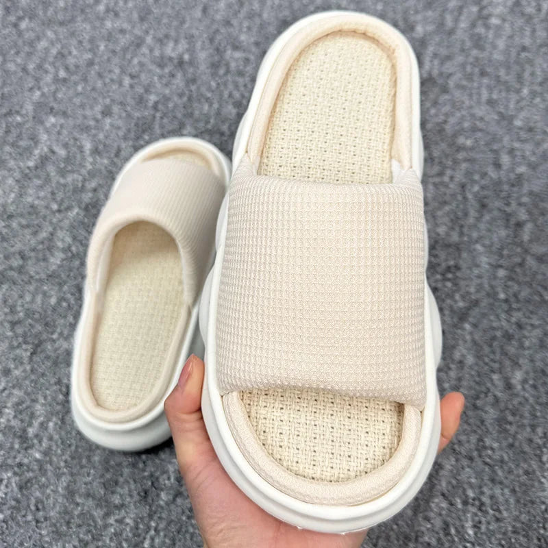 Chaussons Femme Antidérapants Élégance Confort