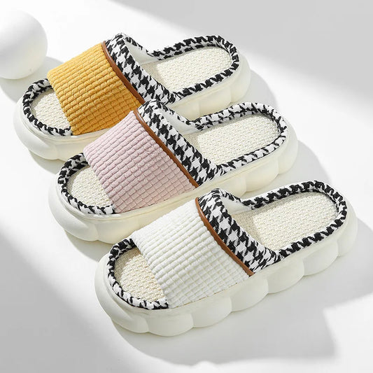 Chaussons Femme Ouverts Élégance
