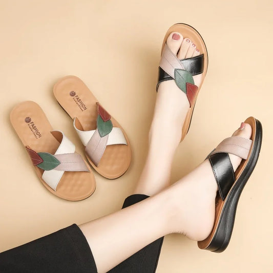 Chausson en Cuir Premium PU