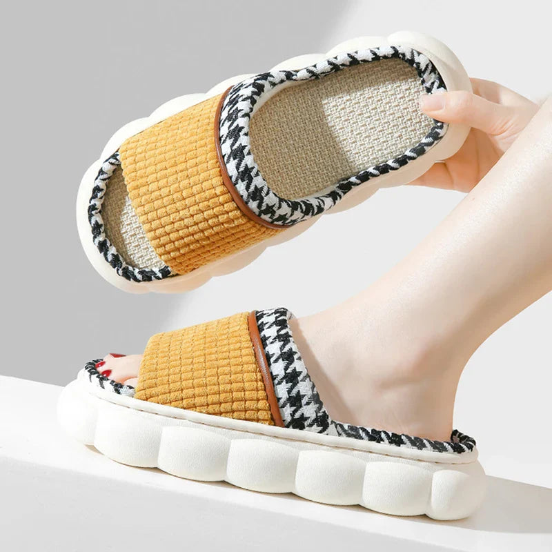 Chaussons Femme Ouverts Élégance