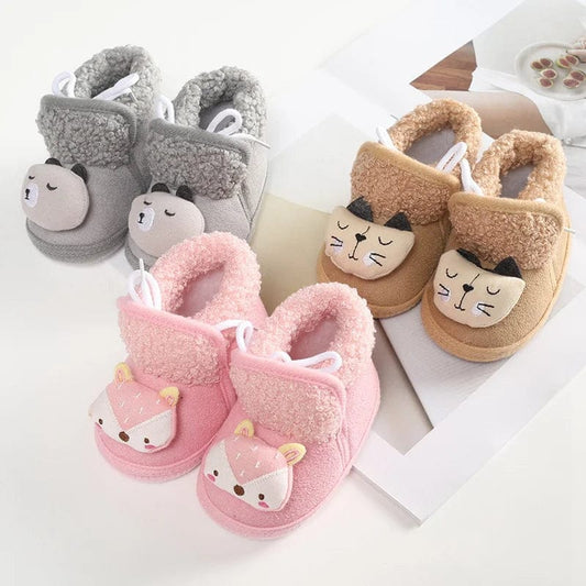 Chaussons Bébé Animaux Botte Magique