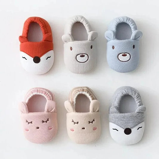 Chaussons Bébé en Coton Doux