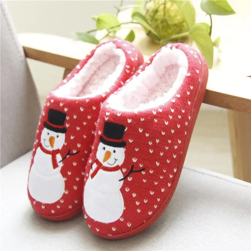 Chausson Bonhomme de Neige Magique