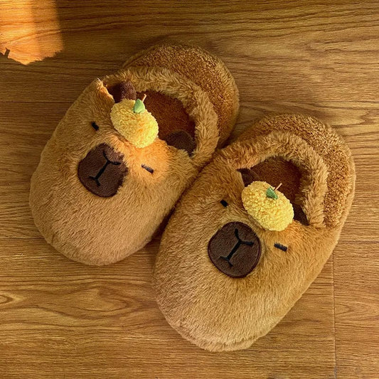 Chaussons Kawaii Capybara en Édition Limitée