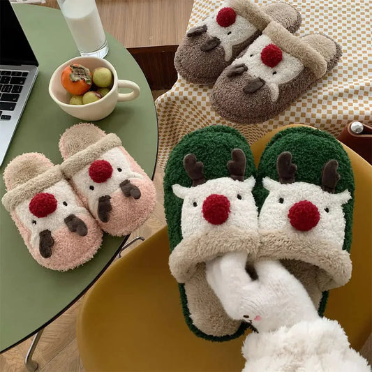 Chaussons de Noël Rudolph Étoilé