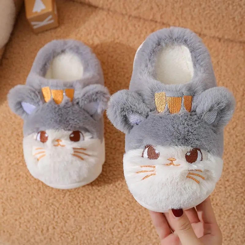 Chaussons Enfant Chat Kawaii Magique