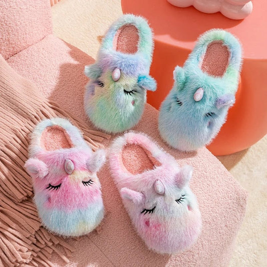 Chaussons Enfant Licorne Magiques