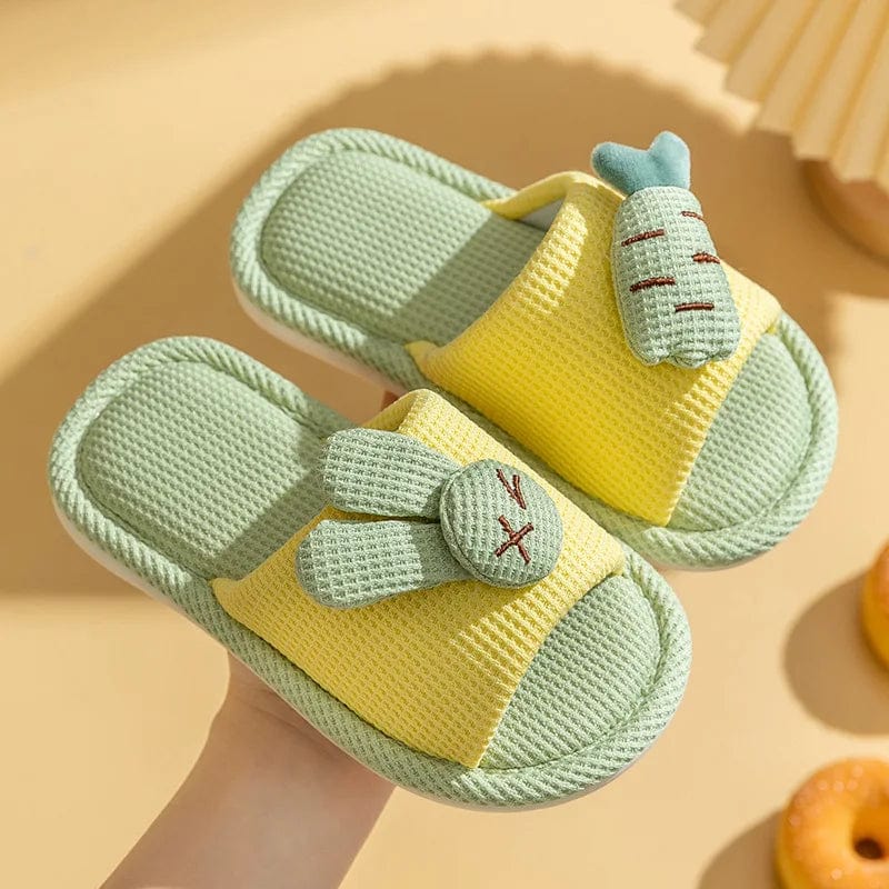 Chausson Éponge Enfant Lapin Doux & Joyeux