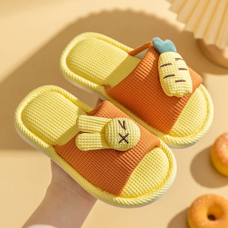 Chausson Éponge Enfant Lapin Doux & Joyeux