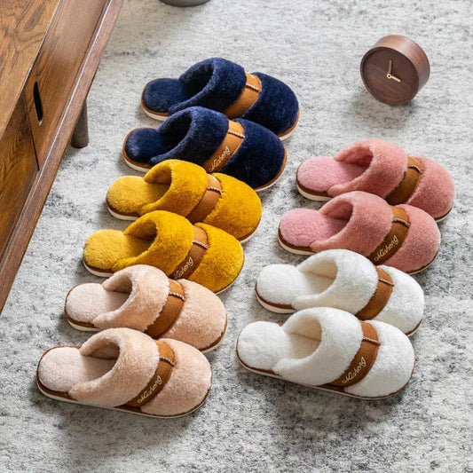 Chaussons en Fourrure Luxe