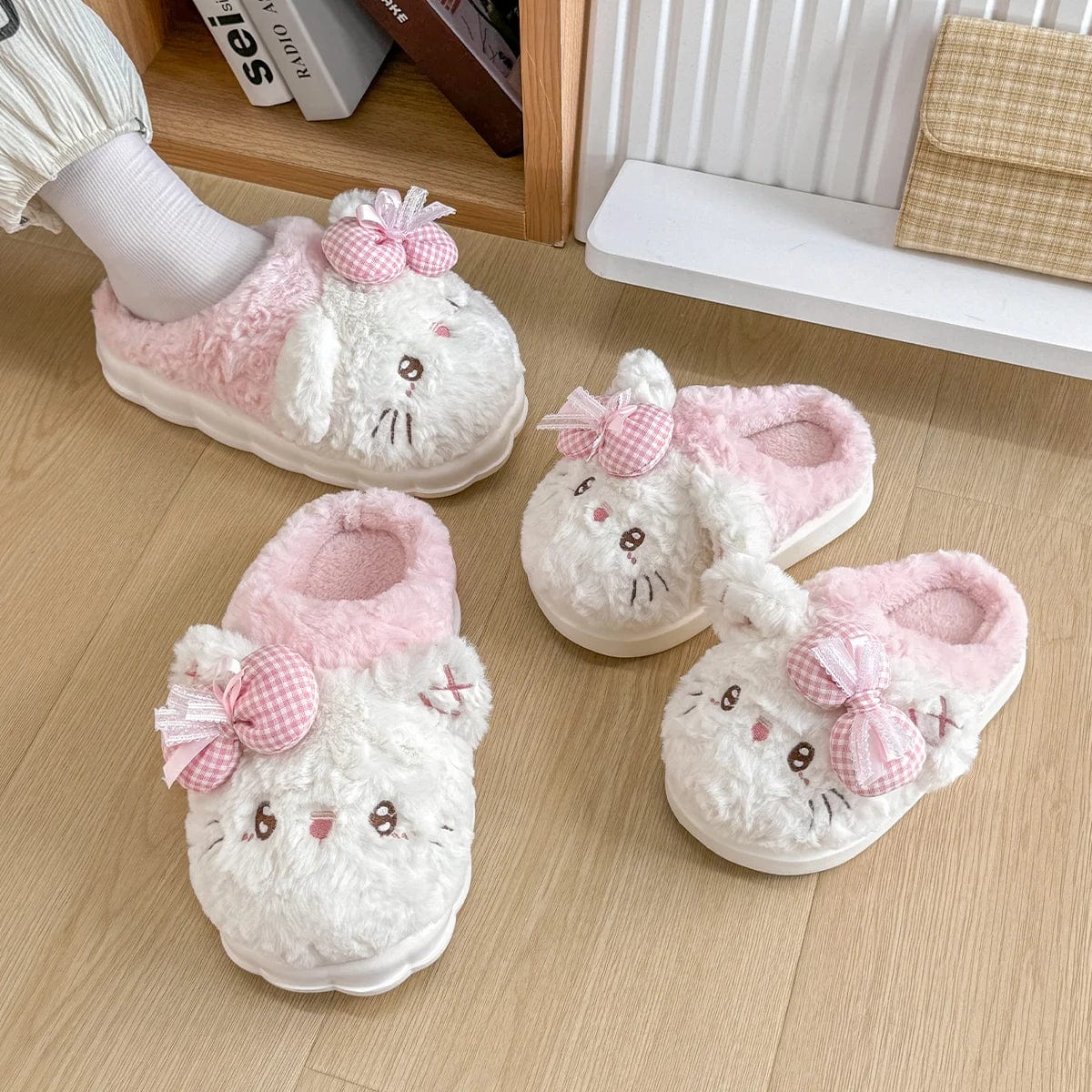 Chaussons Mignons Chat