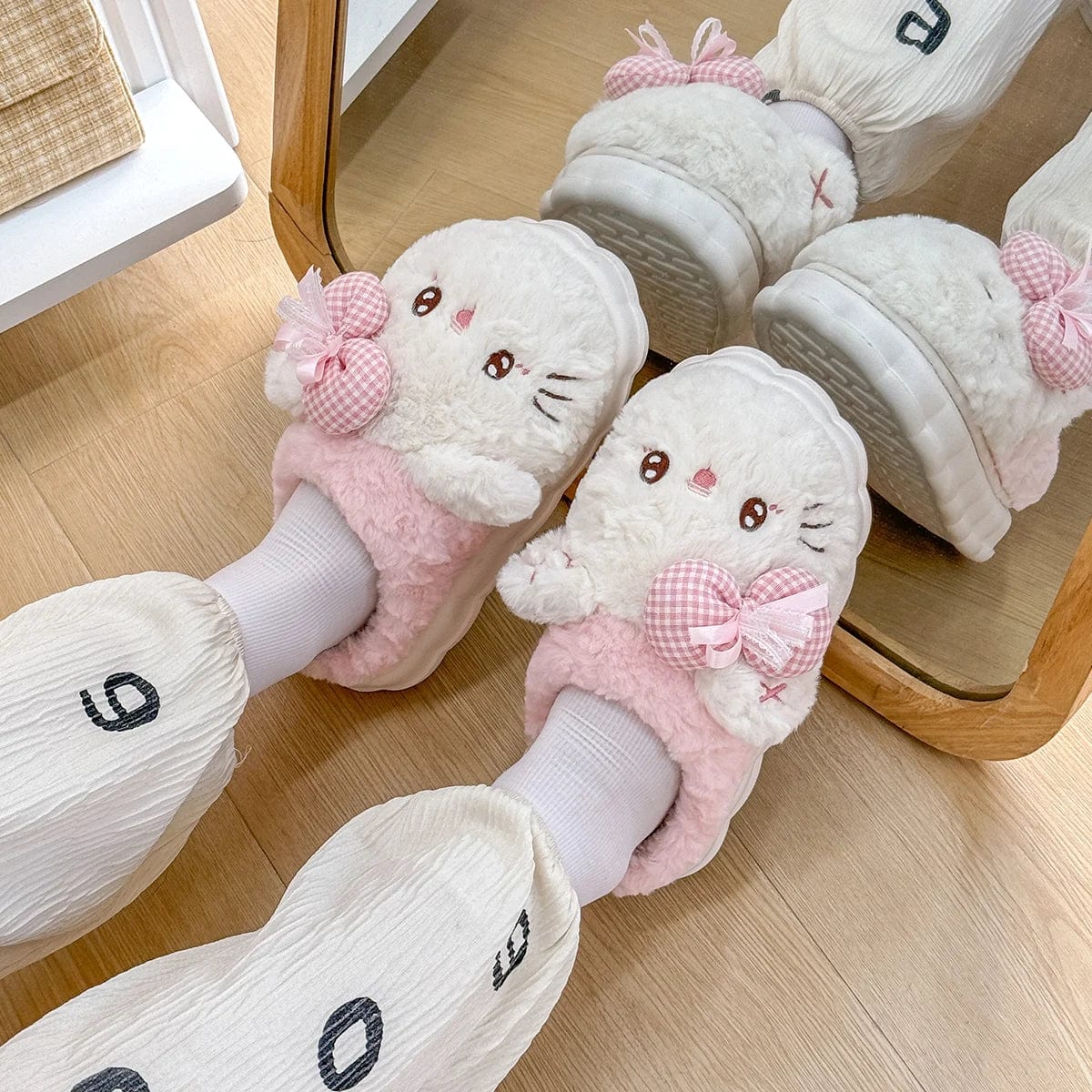 Chaussons Mignons Chat