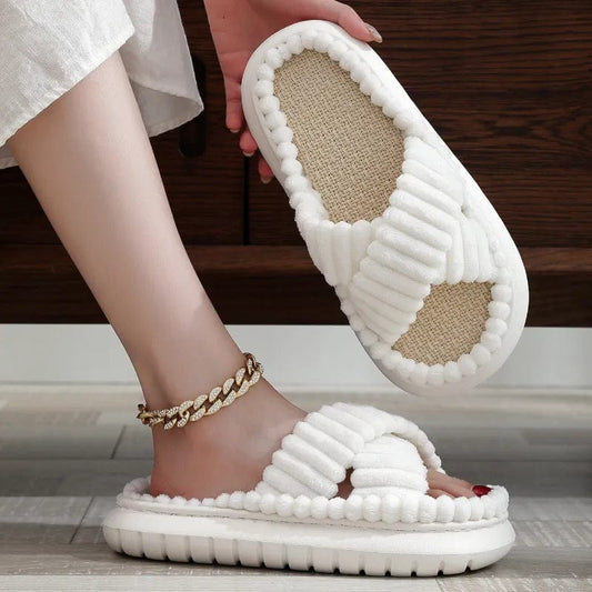 Chausson Ouvert Femme Élégance