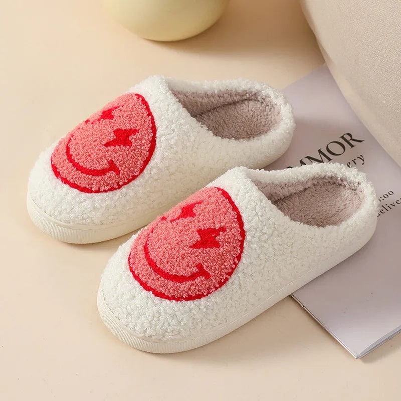 Chausson Smileys Rouge Éclatant