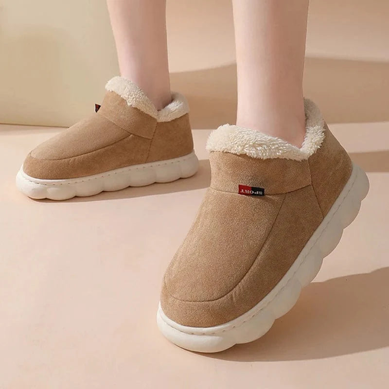Chaussons Boots Antidérapants CozyStep