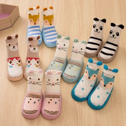 Chaussons Chaussettes Animaux Trendy
