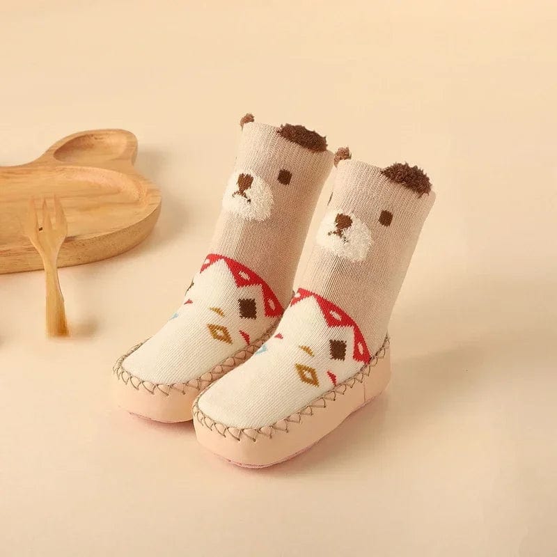 Chaussons Chaussettes Animaux Trendy