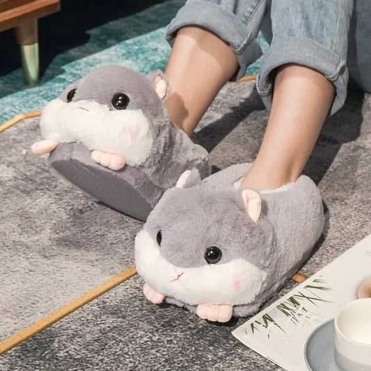 Chaussons Kawaii Hamster CozyPaws
