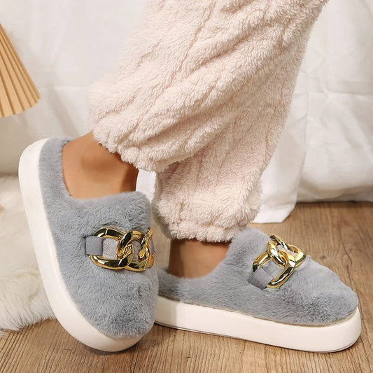 Chaussons Hiver Femme Élégance