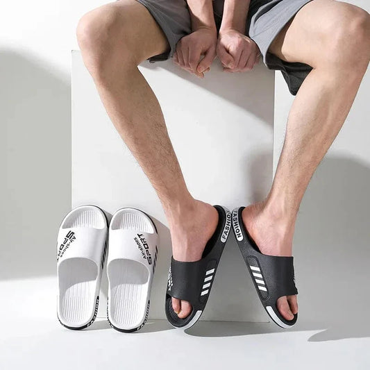 Chaussons d'été pour hommes | Tongs PVC antidérapantes Premium