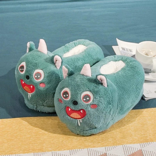 Chaussons Monstre Vert Magic