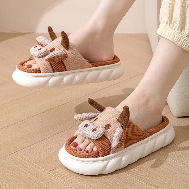 Pantoufles Vache Chic
