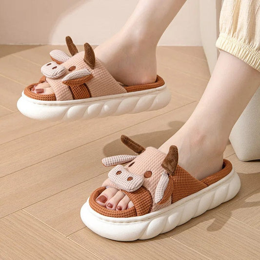 Pantoufles Vache Chic