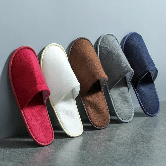 Chaussons d'hôtel deluxe - Lot de 5
