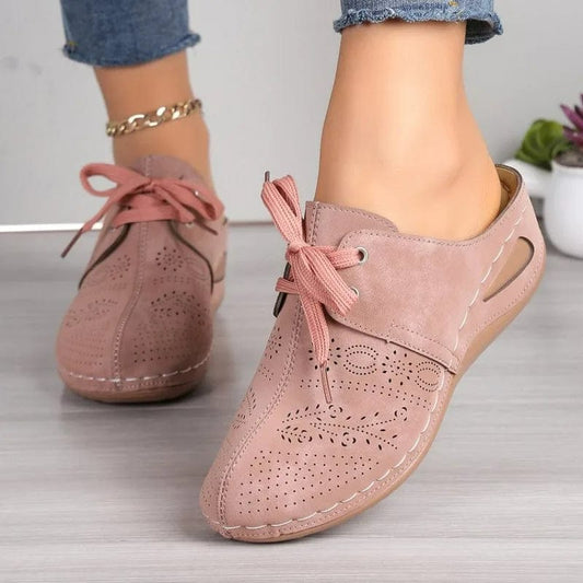 Pantoufle en Cuir Élégance