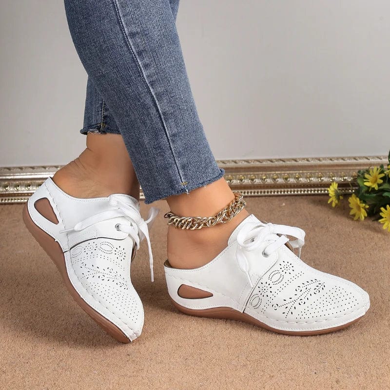 Pantoufle en Cuir Élégance