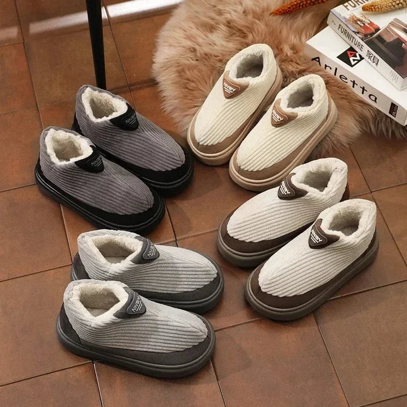 Chausson Fourré Élégance | Bottine Chic